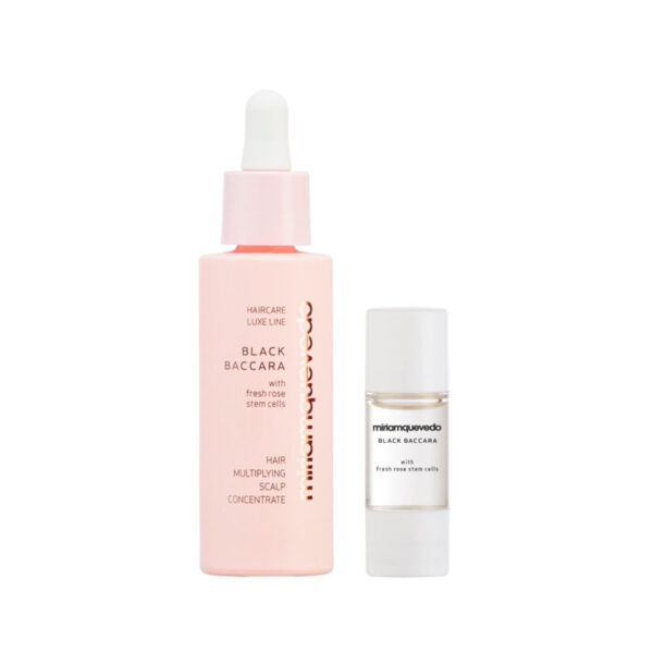 Miriam Quevedo Black Baccara Hair Multiplying Scalp Concentrate 30 ml + Pre-Treatment Exfoliator 10 ml